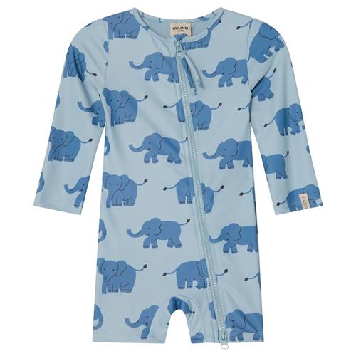 Kuling Mauritius UV-dragt Blue Elephant 74/80 cm  Blå  74/80 cm  Drenge, Piger