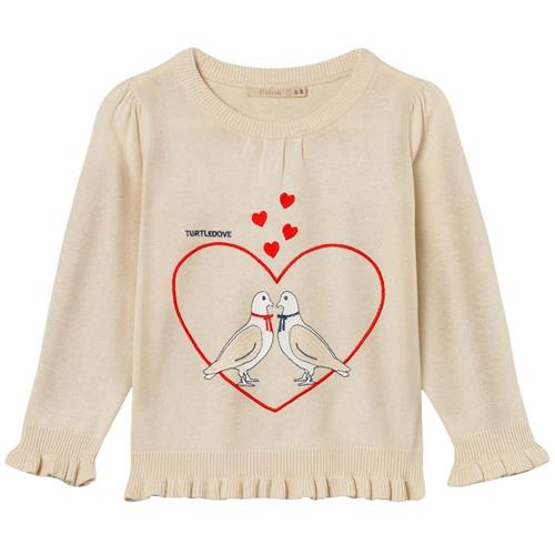 Fliink Magic Dove Pullover SANDSHELL 18 months  Creme  18 måneder  Drenge, Piger
