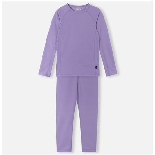 Reima Lani Blomstret Basislag Syrenfarvet 160 cm  Lilla  160 cm  Drenge, Piger