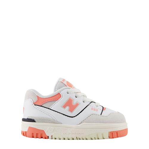 New Balance 550 Baby Lace Sneakers White White 21 EU  Hvid  21 EU  Drenge, Piger