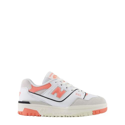 New Balance 550 Kids Lace Sneakers White White 32 EU  Hvid  32 EU  Drenge, Piger