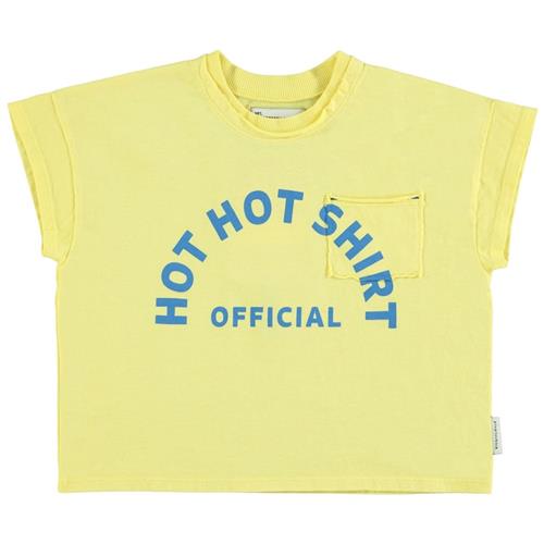 Piupiuchick T-shirt Med Tryk Gul 4 Y  Gul  4 år  Drenge, Piger