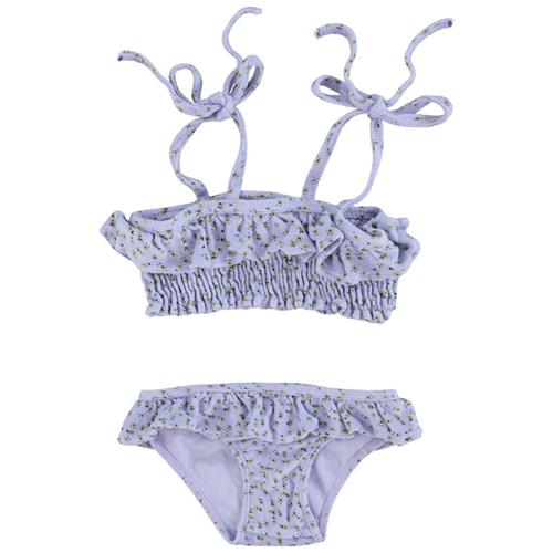 Piupiuchick Blomstret Bikini Lavendel 6 Y  Lilla  6 år  Piger