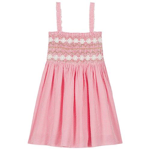 Louise Misha Tessa Kjole Pink Fragola Vichy 18 months  Lyserød  18 måneder  Piger