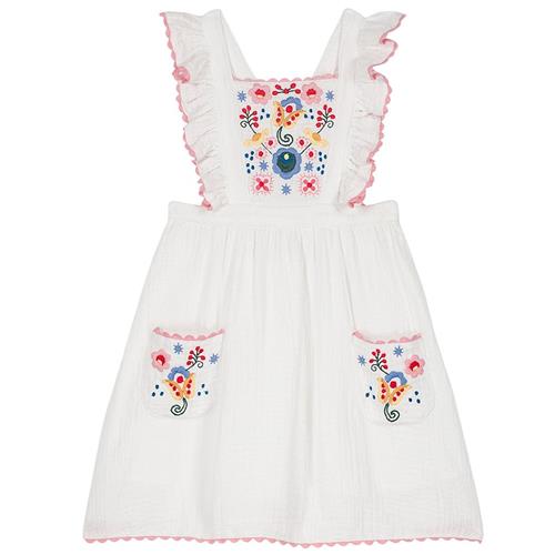 Louise Misha Huguette Kjole White 12 months  Hvid  12 måneder  Piger