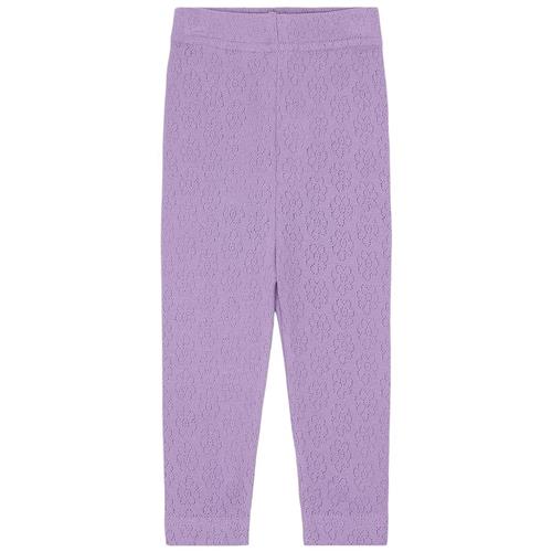 Hust&Claire Lisa Leggings Bellflower 56 cm  Lilla  56 cm  Piger