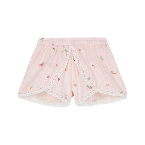 Louise Misha Asya Shorts Pink Bouquet Stripes 24 months  Lyserød  24 måneder  Piger