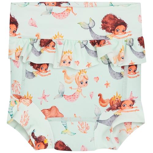 Hust&Claire Harumi Badeble Wan Blue 3-6 months  Blå  3-6 måneder  Piger