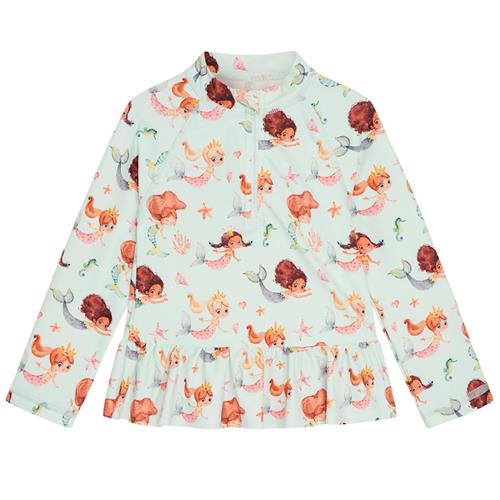 Hust&Claire Maiak Rashguard Wan Blue 18-24 months  Blå  18-24 måneder  Piger