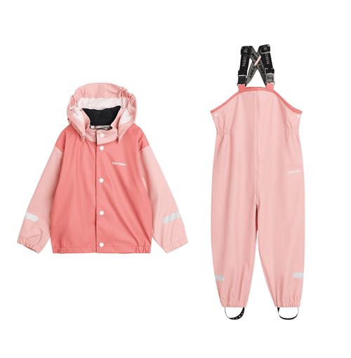 Tretorn Regnfrakke-sæt Light  Rose  Light  Rose-86/92 cm Rain Lyserød  86/92 cm  Piger