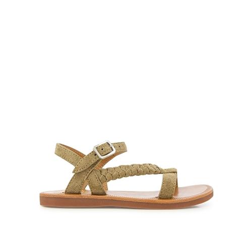 Pom Dapi Plagette Antik Sandaler Avana 31 EU  Beige  31 EU  Piger