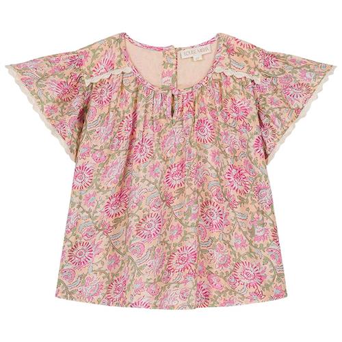 Louise Misha Eliza Bluse Yellow Capri Cove 8 Y  Gul  8 år  Piger