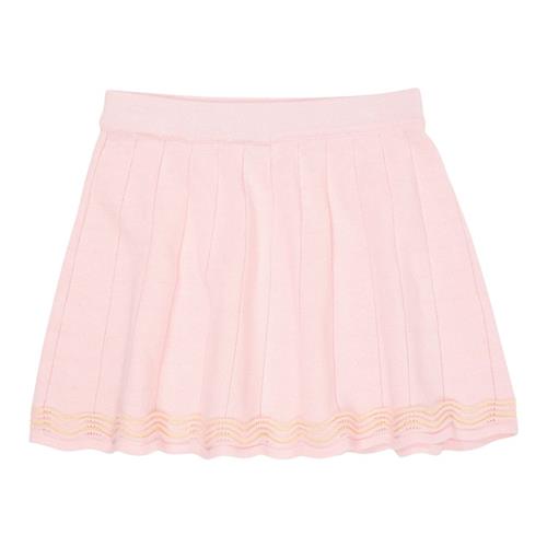 Copenhagen Colors GOTS Strikket Tennisnederdel Ballerina Cream 110 cm  Lyserød  110 cm  Piger