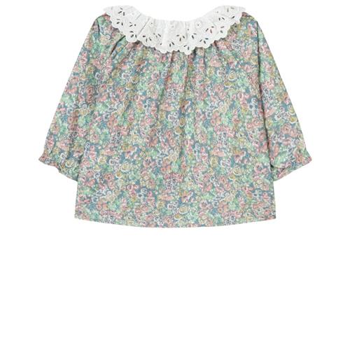 Tartine et Chocolat Blomstret Bluse Multifarvet 1 Y  Grå  1 år  Piger
