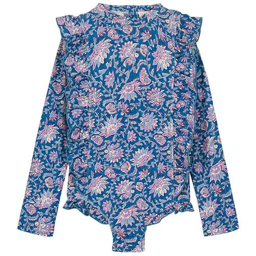 Louise Misha Aurelie Badedragt Blue Capri Cove 12 months  Blå  12 måneder  Piger
