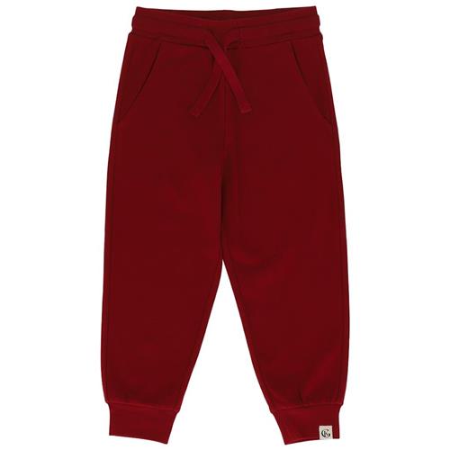 Gullkorn Eno Pant dyb rød Deep Red-140 cm  Rød  140 cm  Drenge