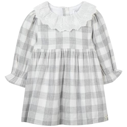 Tartine et Chocolat Gingham Kjole Grå 6 Months  Grå  6 måneder  Piger