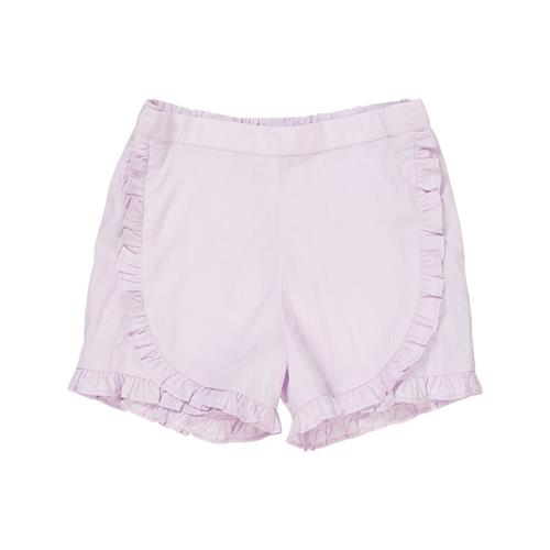 Copenhagen Colors Shorts I Poplin Med Frynser Lavender 92 cm  Lilla  92 cm  Piger