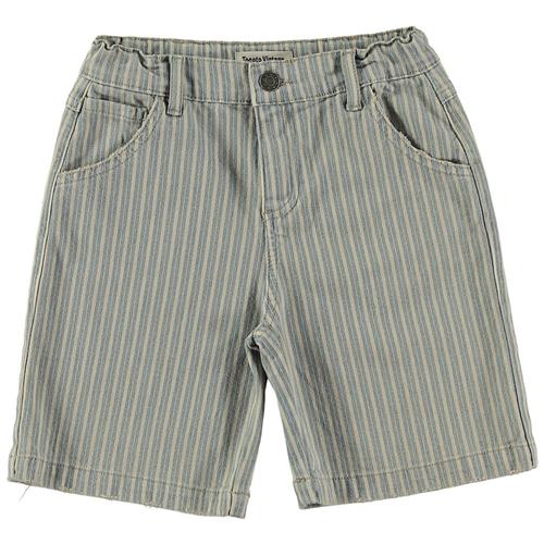 Tocoto Vintage Stribede Denimshorts Blå 4 Y  Blå  4 år  Drenge, Piger