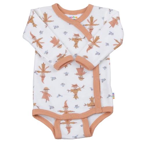 Joha Baby Body med Side Lukning Off White 60 cm  Creme  60 cm  Drenge, Piger