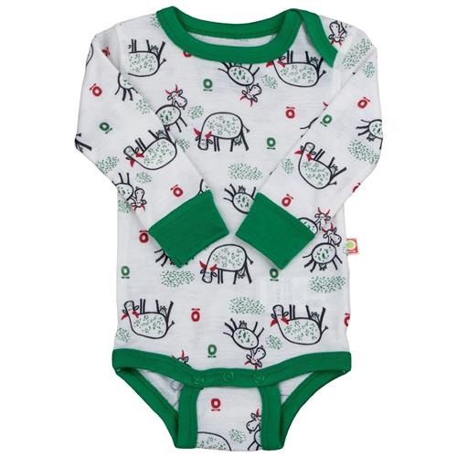 Katvig Baby Body Off White 68 cm  Hvid  68 cm  Drenge, Piger