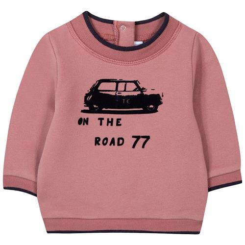 Tartine et Chocolat Sweatshirt Med Tryk Lyserød 3 Y  Lyserød  3 år  Drenge