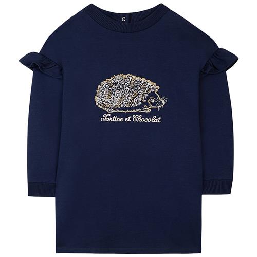 Tartine et Chocolat Jogge-kjole Navyblå 4 Y  Marineblå  4 år  Piger