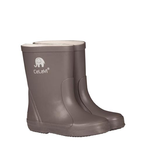 Celavi Basic Gummistøvler Solid Grey 29 EU  Grå  29 EU  Drenge, Piger