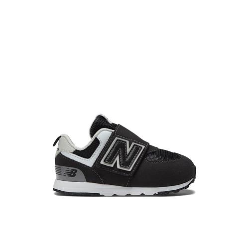New Balance 574 Sneakere Med Velcrostrop Sort Black 21.5 EU  Sort  21.5 EU  unisex