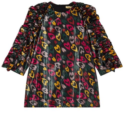 Stella McCartney Kids Hjertemønstret Kjole Sort 14 Y  Sort  14 år  Piger