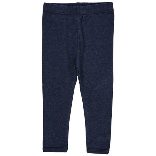 Copenhagen Colors Leggings Marineblå Melange 122 cm  Marineblå  122 cm  Drenge, Piger