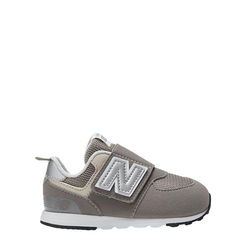 New Balance 574 Baby Sneakere Med Velcrostrop Raincloud Rain Cloud 21.5 EU  Grå  21.5 EU  Drenge, Piger