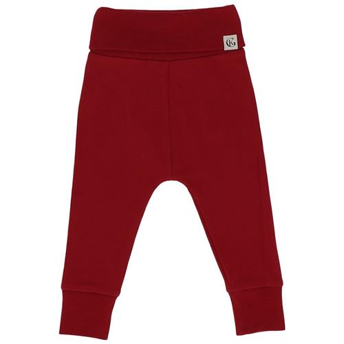 Gullkorn Isa Baby Bukser Deep Red 68 cm  Rød  68 cm  Piger