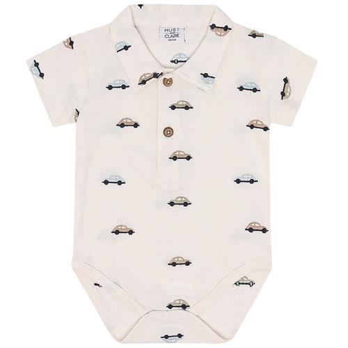 Hust&Claire Billy Baby Body Snow White 80 cm  Hvid  80 cm  Drenge