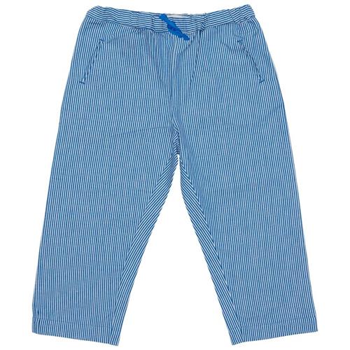Copenhagen Colors Stribede Bukser Sharp Blue 104cm  Blå  104 cm  Drenge, Piger