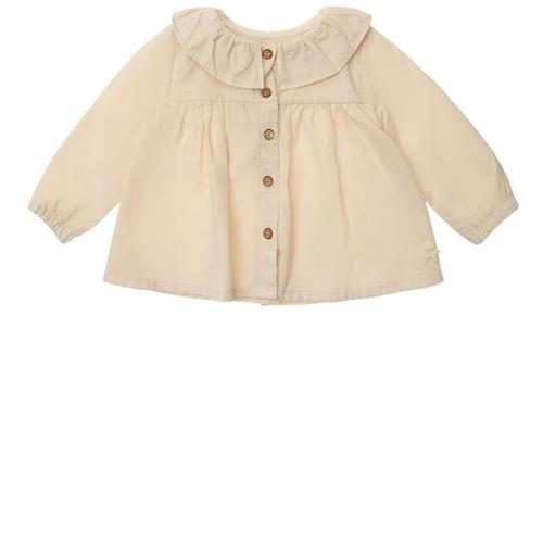 Tocoto Vintage Microcorduroy Bluse Off White 6 Months  Creme  6 måneder  Piger
