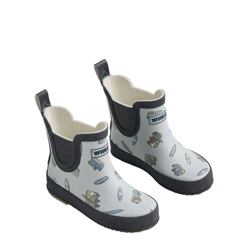 Wheat Beta Gummistøvler Surf Life 30 EU  Blå  30 EU  Drenge, Piger