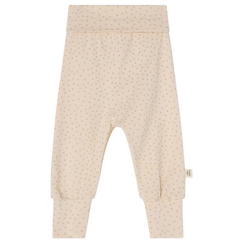 Buddy & Hope GOTS Hanna Baby Pants Beige Dots 74/80 cm  Hvid Prikker 74/80 cm  Drenge, Piger