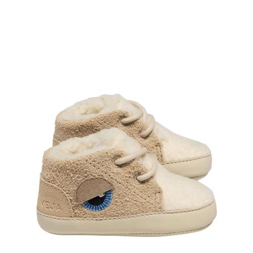 Veja Veja x BigStuffed Babyskoer Almond 17.5 EU  Beige  17.5 EU  Drenge, Piger