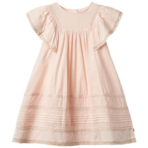 Wheat Minna Pinafore-kjole Powder 98 cm  Lyserød  98 cm  Piger