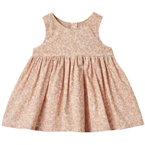 Wheat Sienna Pinafore-kjole Lilac Flowers 68 cm  Lyserød  68 cm  Piger