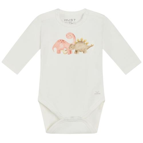 Hust&Claire GOTS Bebe Babybody Dusty Rose 50 cm  Creme  50 cm  Piger