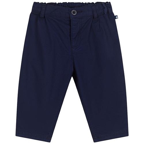 Petit Bateau Serge-bukser Medieval Bleu 6 months  Blå  6 måneder  Drenge, Piger