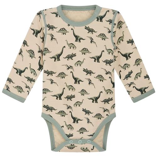 Hust&Claire Baloo Babybody Jade Green 50 cm  Creme  50 cm  Drenge
