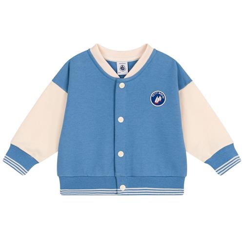 Petit Bateau Varsity Bomuldsjakke Alaska Avalanche 24 months  Blå  24 måneder  Drenge