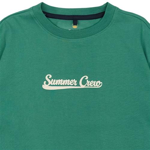 The New GOTS Ore Tee Bottle Green Bottle Green 5-6 Y  Grøn  5-6 år  Drenge