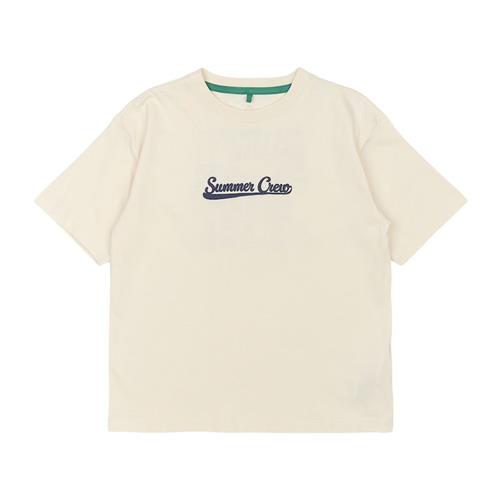 The New GOTS Ore Tee White Swan White Swan 9-10 Y  Hvid  9-10 år  Drenge