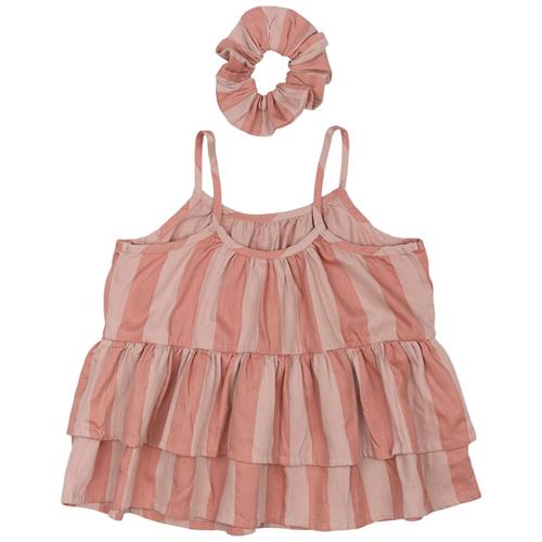 The New Ofelia Til Toppen Old Rose Striped Old Rose Striped 3-4 Y  Lyserød  3-4 år  Piger