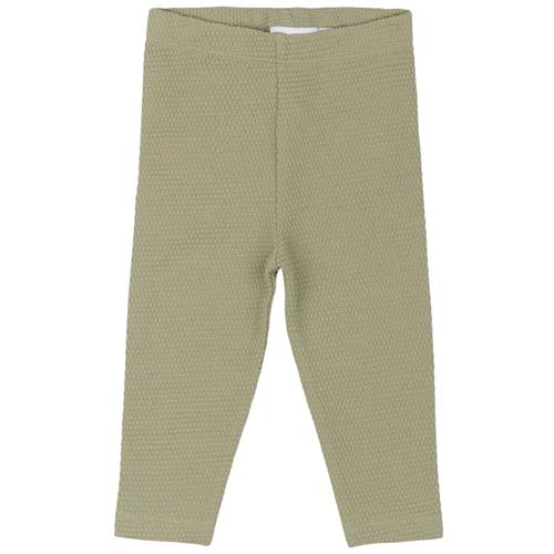The New Siblings GOTS Ozzy Leggings Tea Tea 68 cm  Grøn  68 cm  Drenge