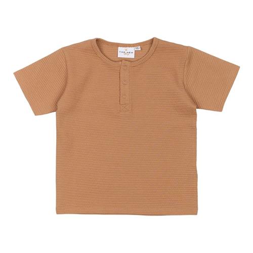 The New Siblings GOTS Ozzy Tee Indian Tan Indian Tan 98 cm  Brun  98 cm  Drenge